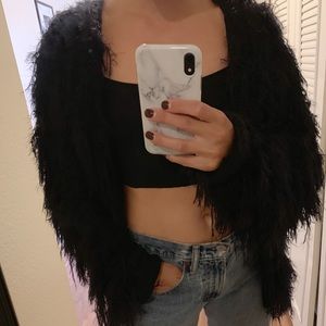 Fringe knit